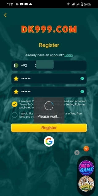 DK999 Game Register image (1)