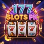 177 slots pk game logo